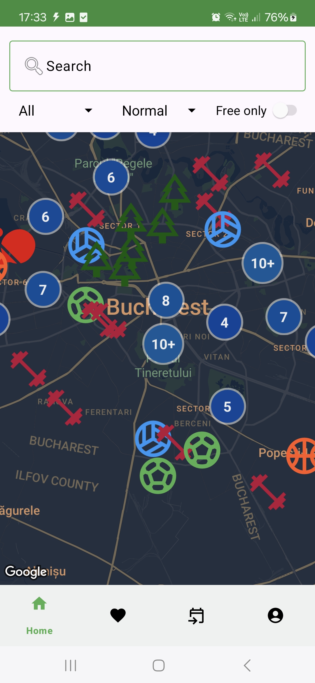 Map View