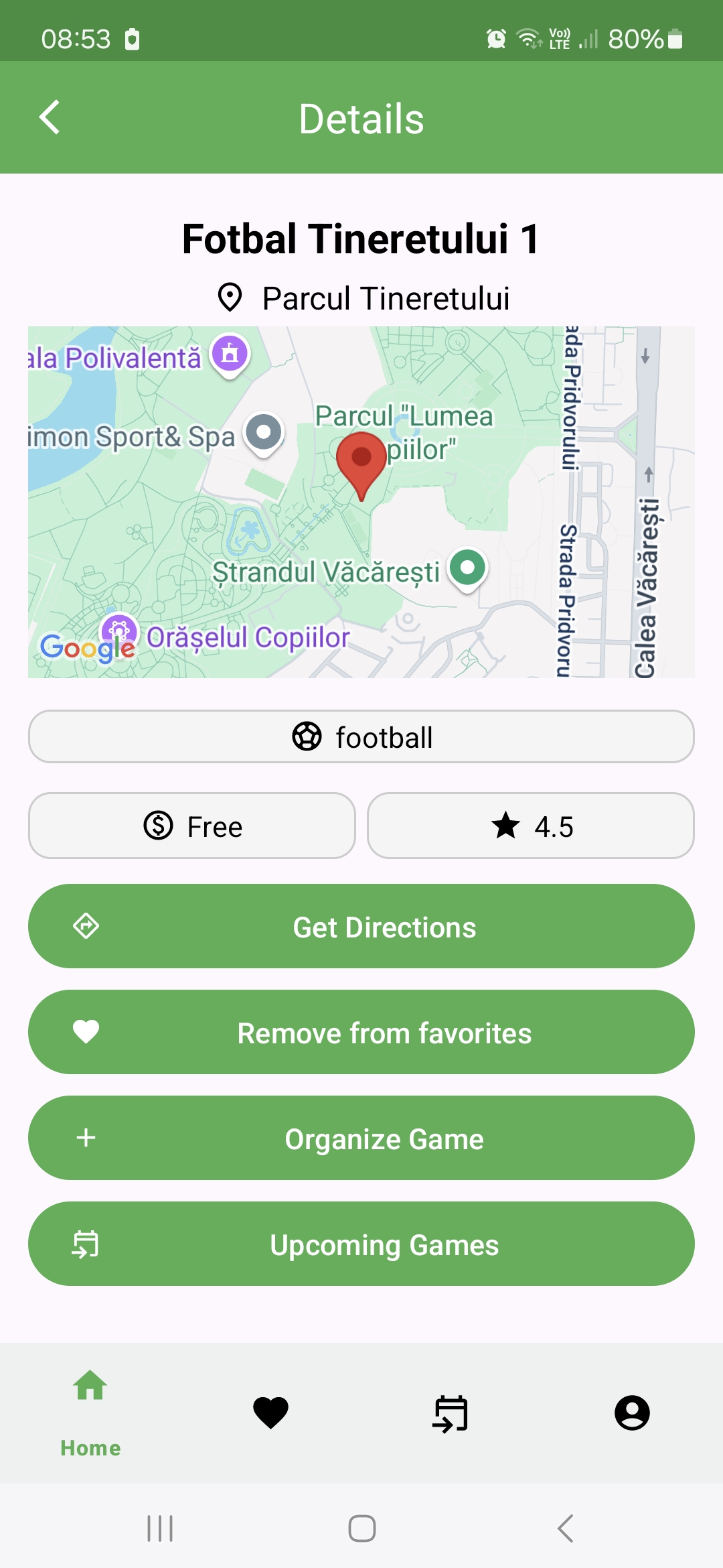 Place Details